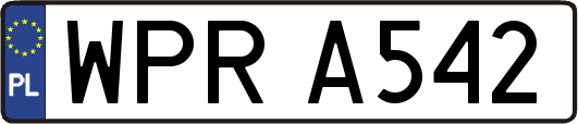 WPRA542