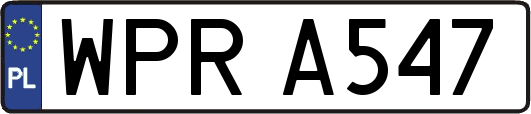 WPRA547