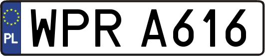 WPRA616