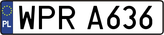 WPRA636