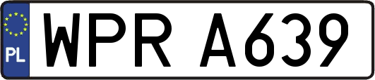 WPRA639