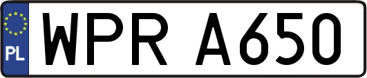 WPRA650