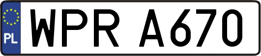 WPRA670