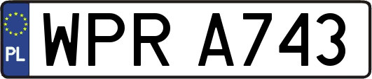 WPRA743