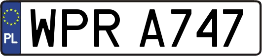 WPRA747