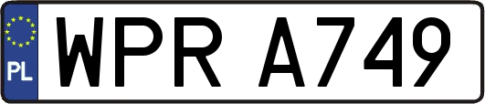 WPRA749