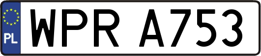 WPRA753