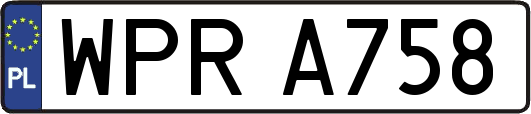 WPRA758