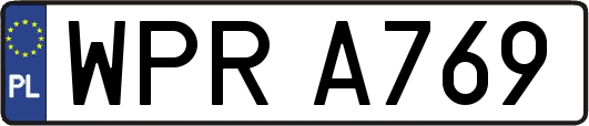 WPRA769