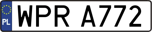 WPRA772