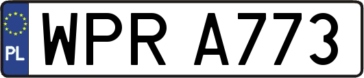 WPRA773