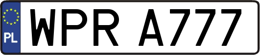 WPRA777
