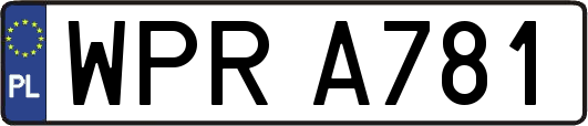 WPRA781