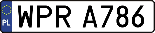 WPRA786