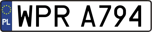 WPRA794