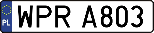 WPRA803