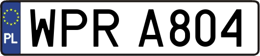 WPRA804
