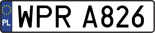 WPRA826