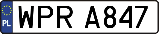 WPRA847