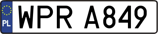 WPRA849