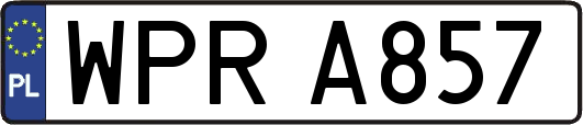 WPRA857