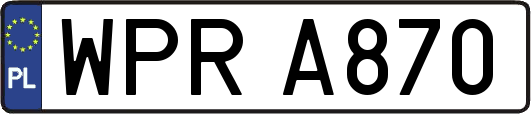 WPRA870