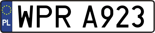 WPRA923