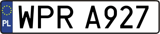 WPRA927