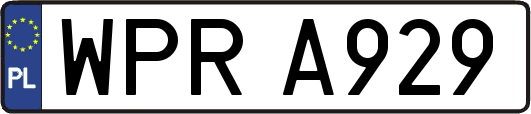 WPRA929
