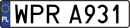 WPRA931