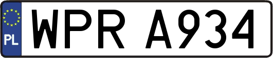 WPRA934