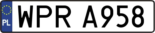 WPRA958