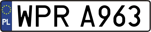 WPRA963