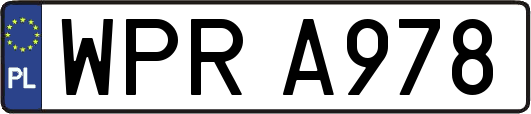 WPRA978