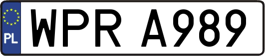 WPRA989