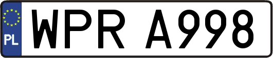WPRA998