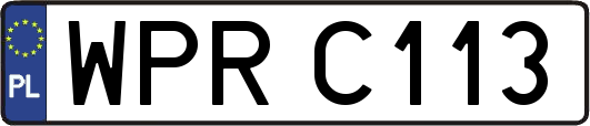 WPRC113
