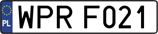 WPRF021