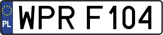 WPRF104