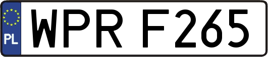 WPRF265
