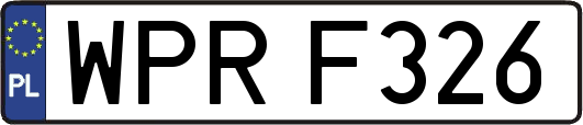 WPRF326