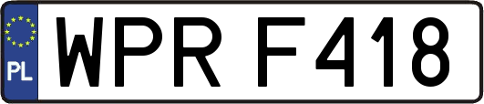 WPRF418