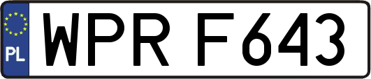 WPRF643