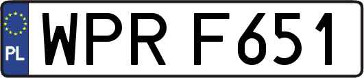 WPRF651
