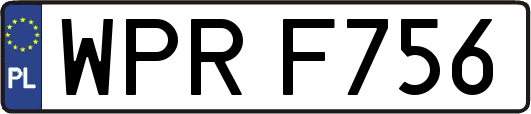 WPRF756