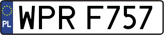 WPRF757