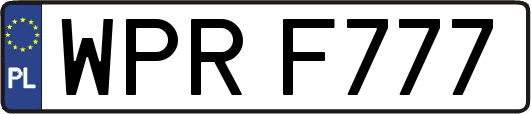WPRF777