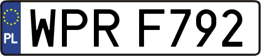 WPRF792