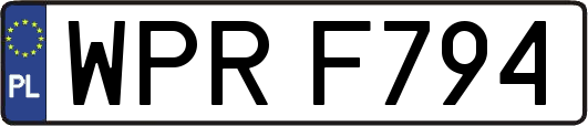 WPRF794