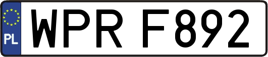 WPRF892